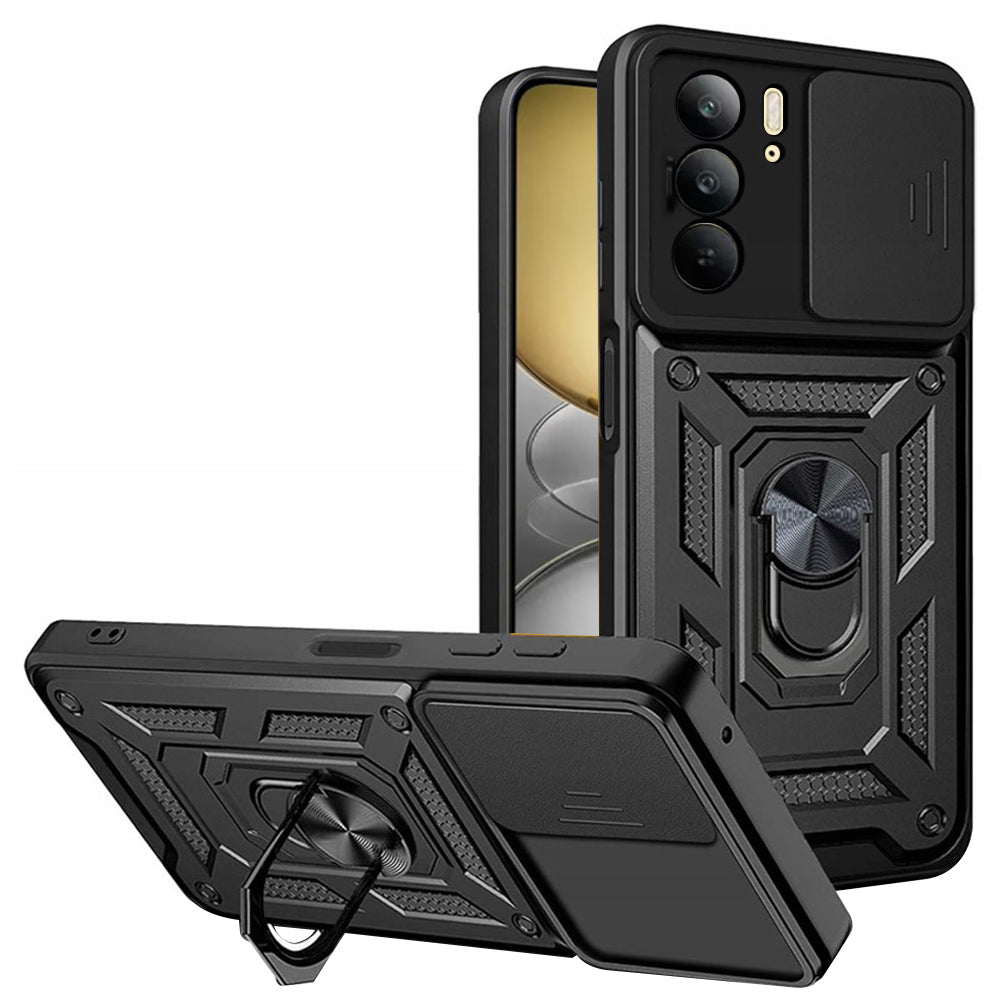 Futrola za Realme C75 5G / 14x, Techsuit, CamShield, Crna