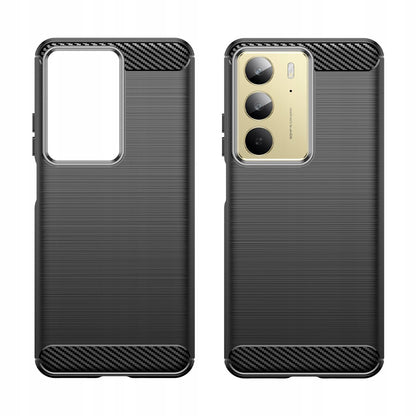 Futrola za Realme C75 5G / 14x, Techsuit, Karbon, Crna