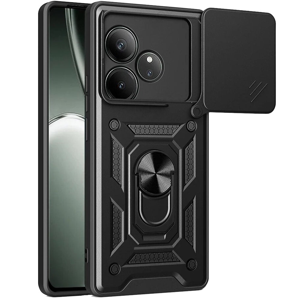 Futrola za Realme GT 6T / GT 6, Techsuit, CamShield, Crna