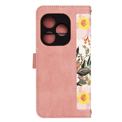 Futrola za Realme GT 6T / GT 6, Techsuit, FlipCraft, Roze