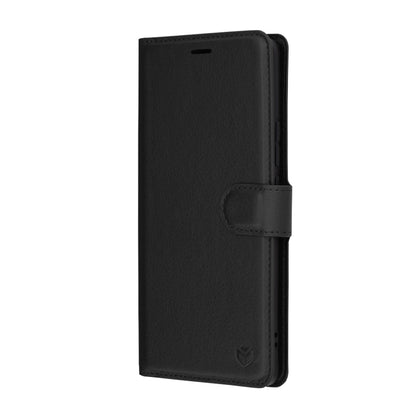 Futrola za Realme GT 6T / GT 6, Techsuit, Leather Folio, Crna