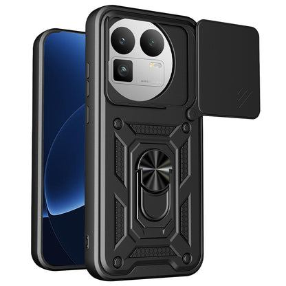 Futrola za Realme GT 8 Pro, Techsuit, CamShield (Okruglo otvaranje za kameru), Crna