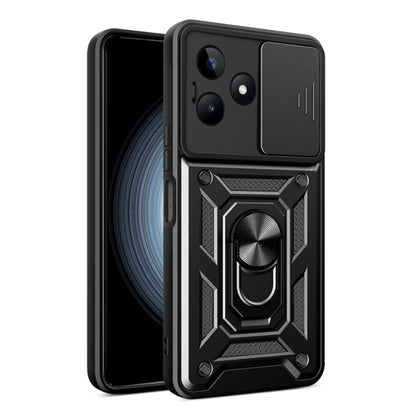 Futrola za Realme Note 50 / C51, Techsuit, CamShield, Crna
