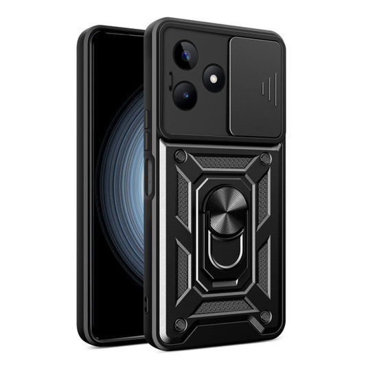 Futrola za Realme Note 50 / C51, Techsuit, CamShield, Crna