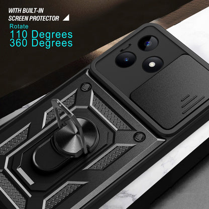 Futrola za Realme Note 50 / C51, Techsuit, CamShield, Crna