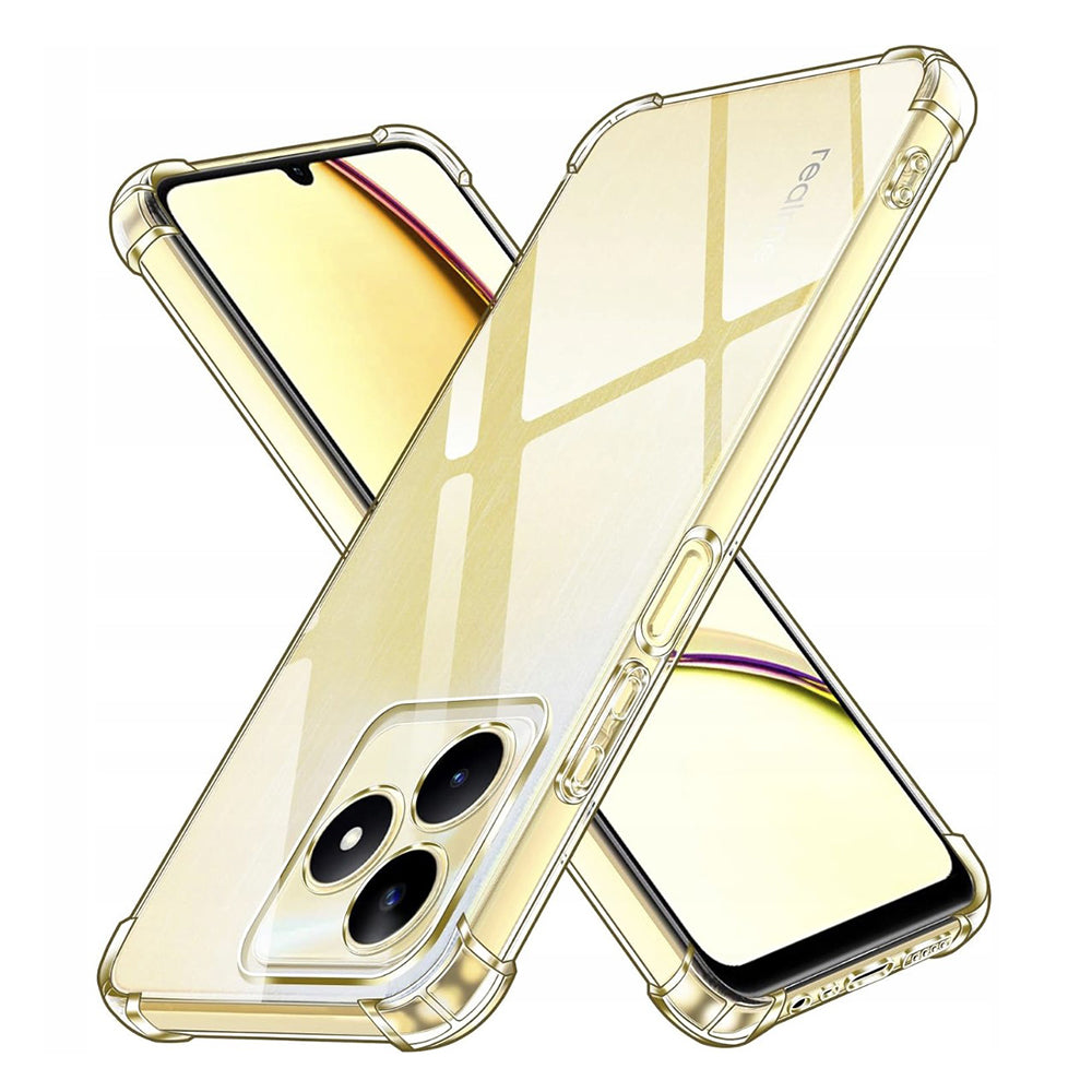 Futrola za Realme Note 50 / C51, Techsuit, Shockproof Clear, Providna