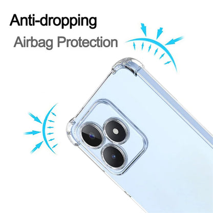 Futrola za Realme Note 50 / C51, Techsuit, Shockproof Clear, Providna