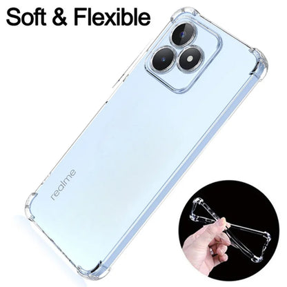 Futrola za Realme Note 50 / C51, Techsuit, Shockproof Clear, Providna