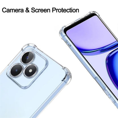Futrola za Realme Note 50 / C51, Techsuit, Shockproof Clear, Providna
