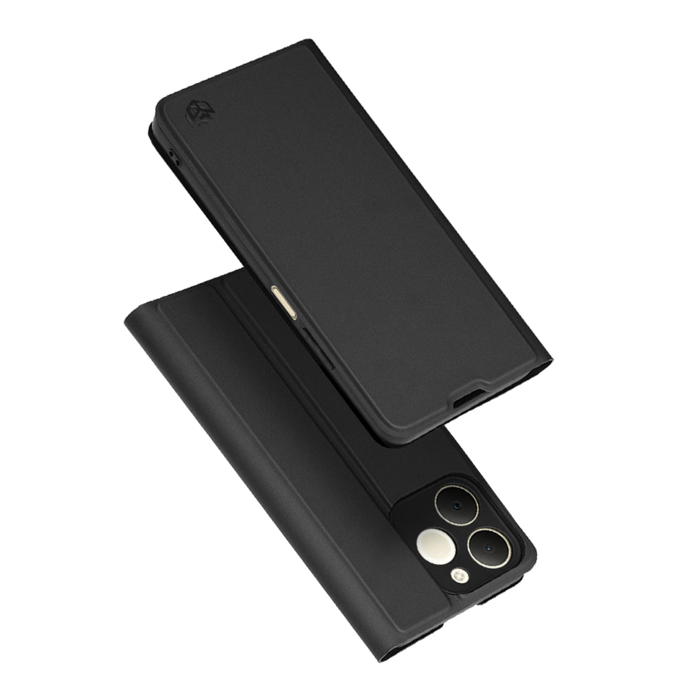 Futrola za Realme Note 70T, Techsuit, Magskin Book, Crna