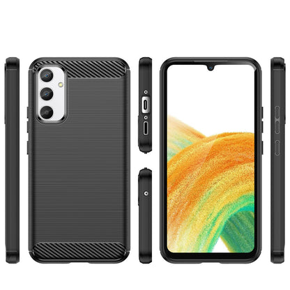 Futrola za Samsung Galaxy A34 A346, OEM, Karbon, Crna