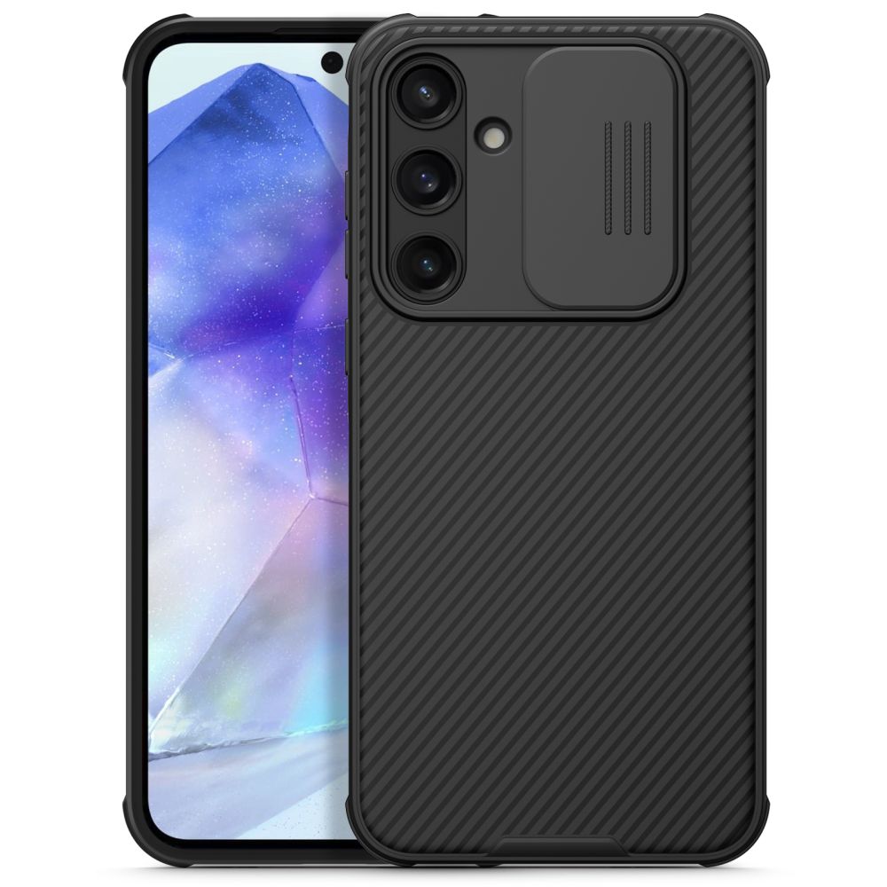 Case for Samsung Galaxy A55 5G A556, Nillkin, CamShield Pro, Black 