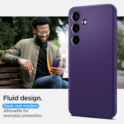 Case for Samsung Galaxy S24 S921, Spigen, Liquid Air, Purple ACS07451 