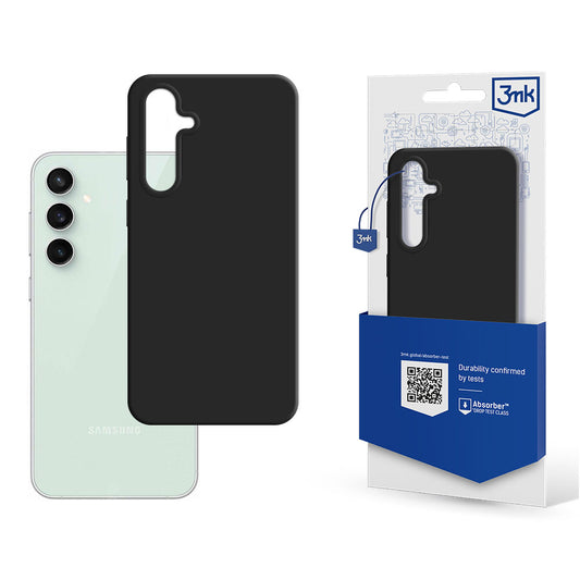 Futrola za Samsung Galaxy S23 FE S711, 3MK, Mat, Crna