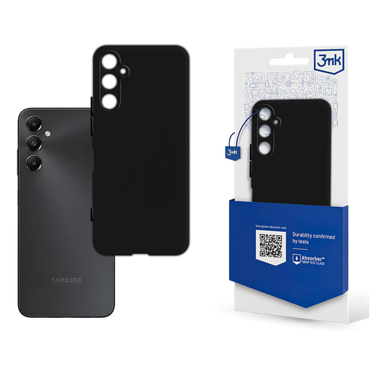 Futrola za Samsung Galaxy A05s A057, 3MK, Crna Mat
