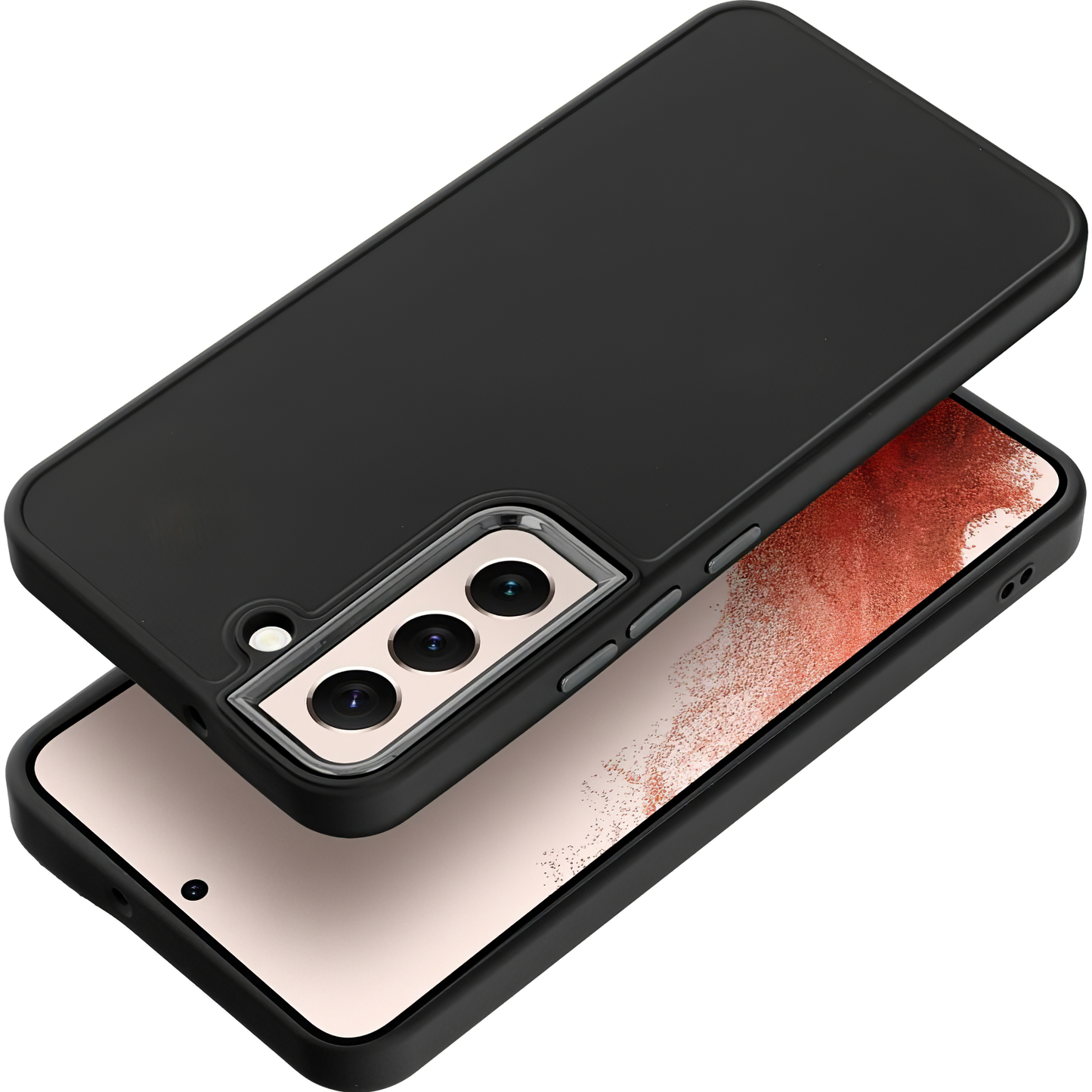 Futrola za Samsung Galaxy S22 5G S901, OEM, Frame, Crna