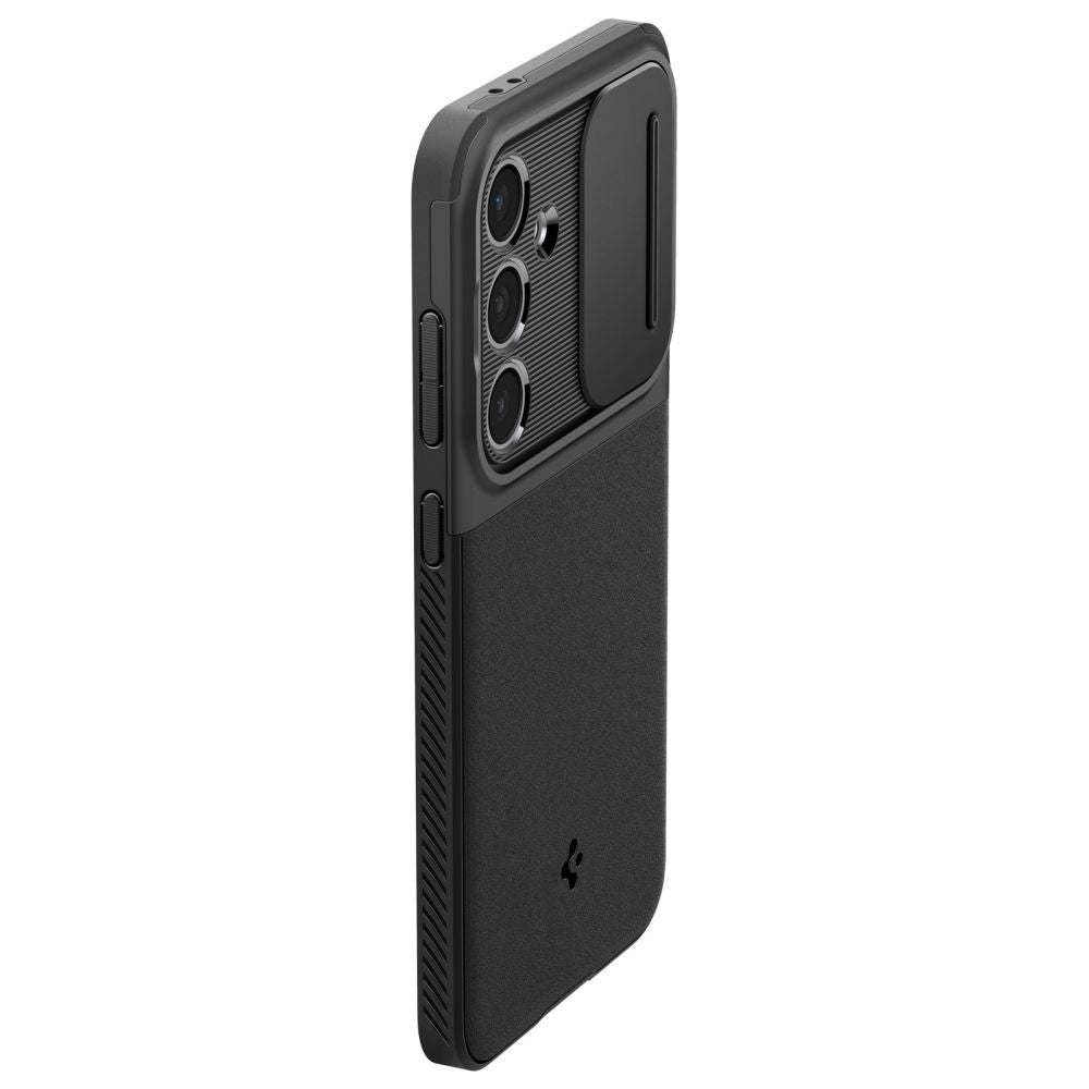 Futrola za Samsung Galaxy S24 FE S721, Spigen, OPTIK ARMOR, Crna