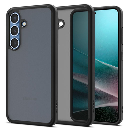 Futrola za Samsung Galaxy S25 S931, Spigen, Ultra Hybrid, Crna Satenska ACS09007