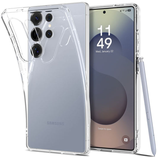 Futrola za Samsung Galaxy S25 Ultra S938, Spigen, Liquid Crystal, Transparentna ACS08948