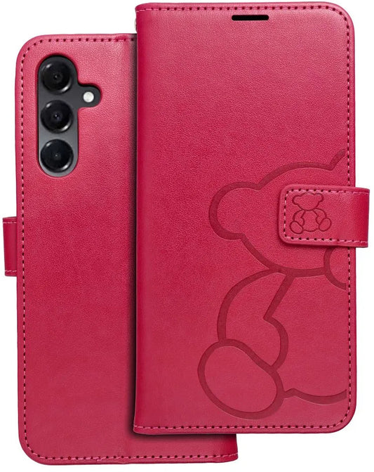 Futrola za Samsung Galaxy A16 5G A166, OEM, MEZZO Teddy Bear, Magenta