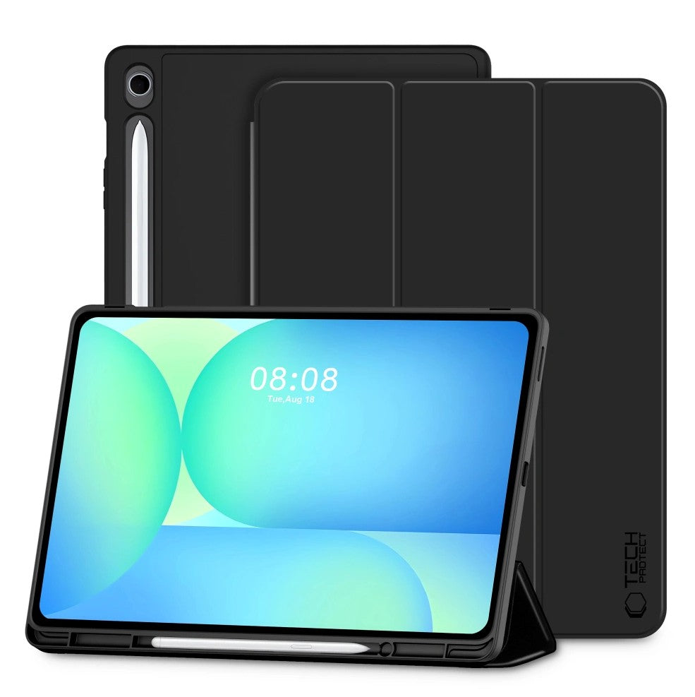 Futrola za Samsung Galaxy Tab S10 FE+, Tech-Protect, SC PEN, Crna