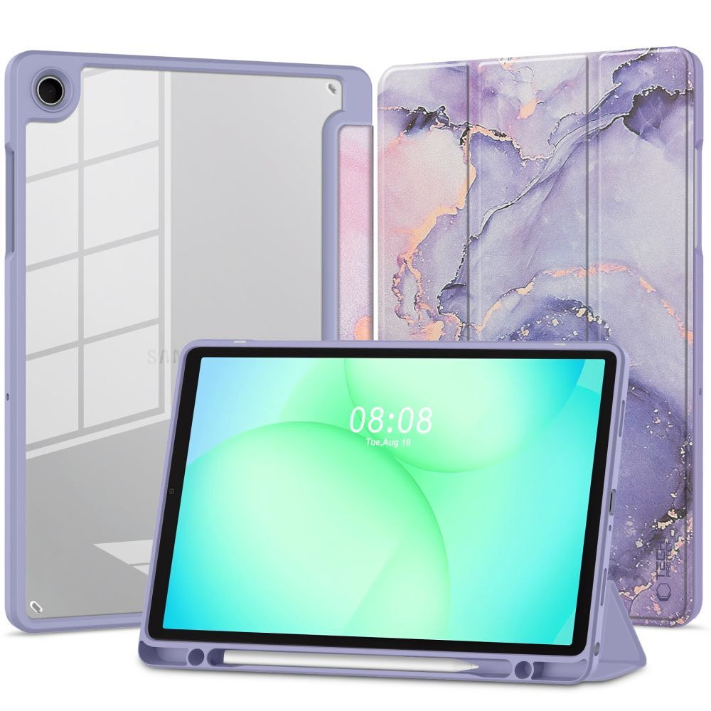 Futrola za Samsung Galaxy Tab A11+ / Tab A9+, Tech-Protect, SC PEN Hybrid, Ljubičasta