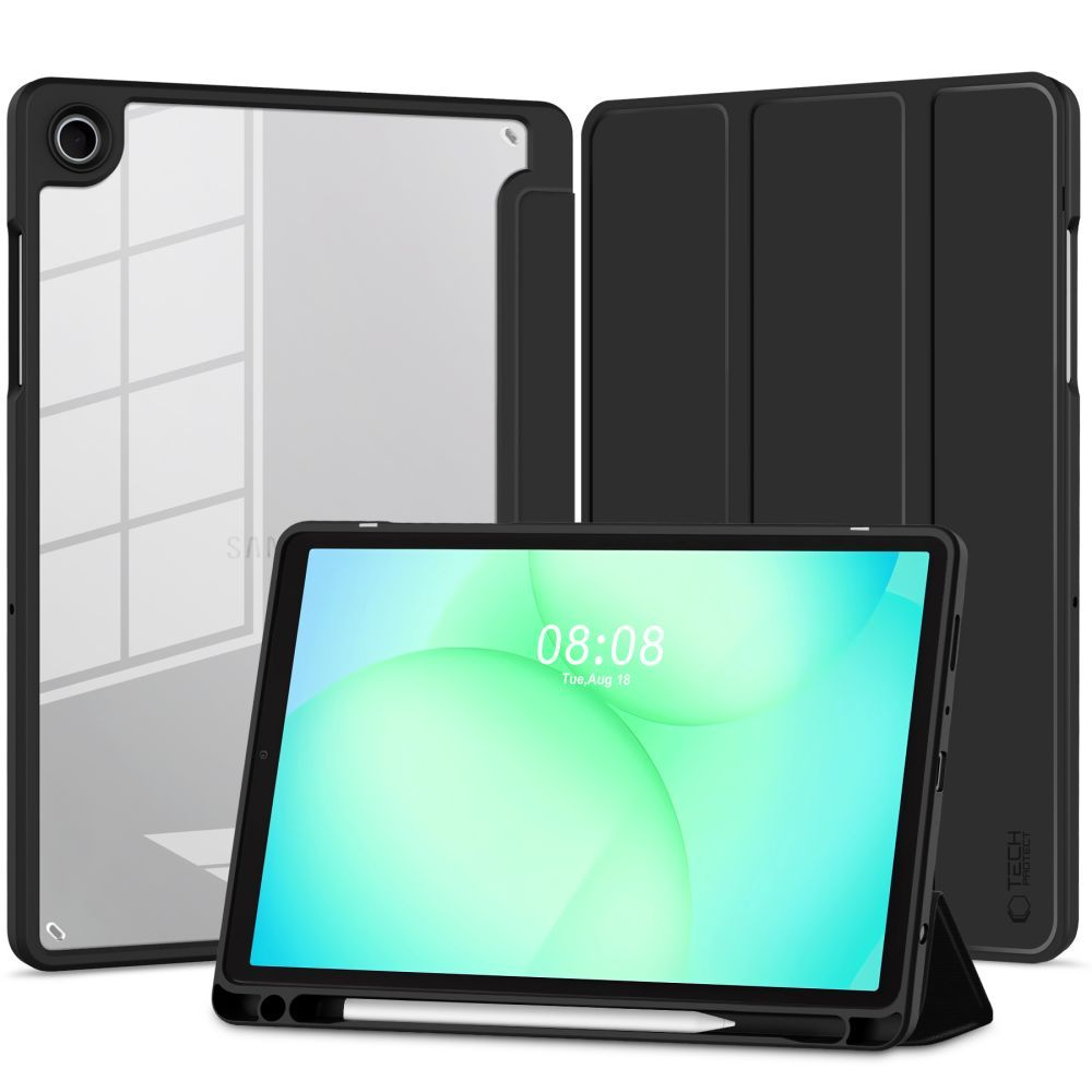 Futrola za Samsung Galaxy Tab A11 / Tab A9, Tech-Protect, SC PEN Hybrid, Crna
