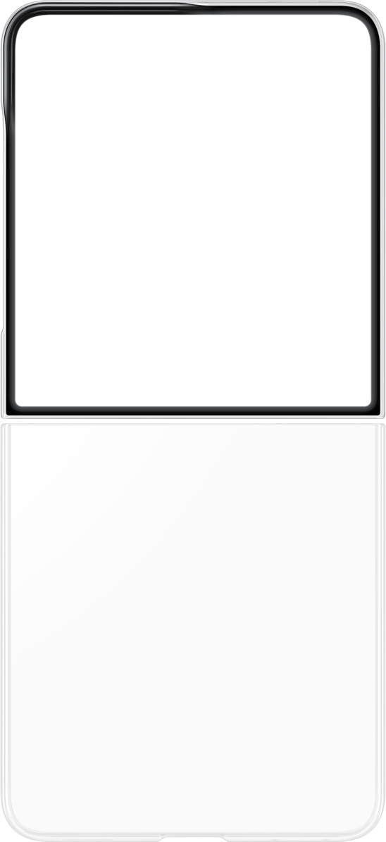 Futrola za Samsung Galaxy Z Flip8 F776, Clear Case, Providna EF-QF776CTEGWW
