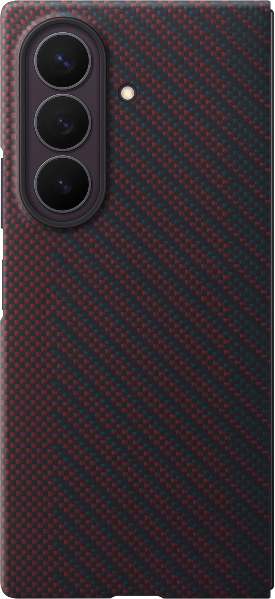 Futrola za Samsung Galaxy Z Fold8 Ultra F976, Carbon Magnet Case, Crvena EF-KF976SREGWW