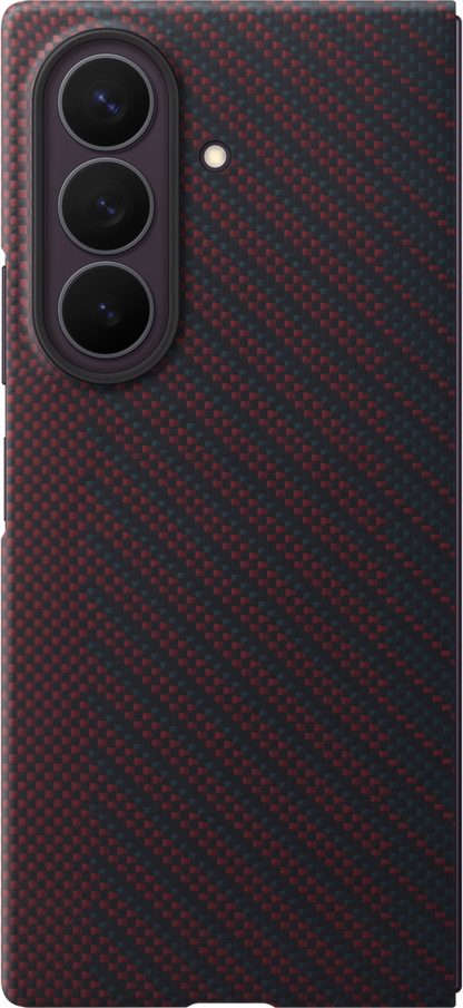 Futrola za Samsung Galaxy Z Fold8 Ultra F976, Carbon Magnet Case, Crvena EF-KF976SREGWW