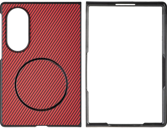 Futrola za Samsung Galaxy Z Fold8 F971, OEM, Karbon, Crvena