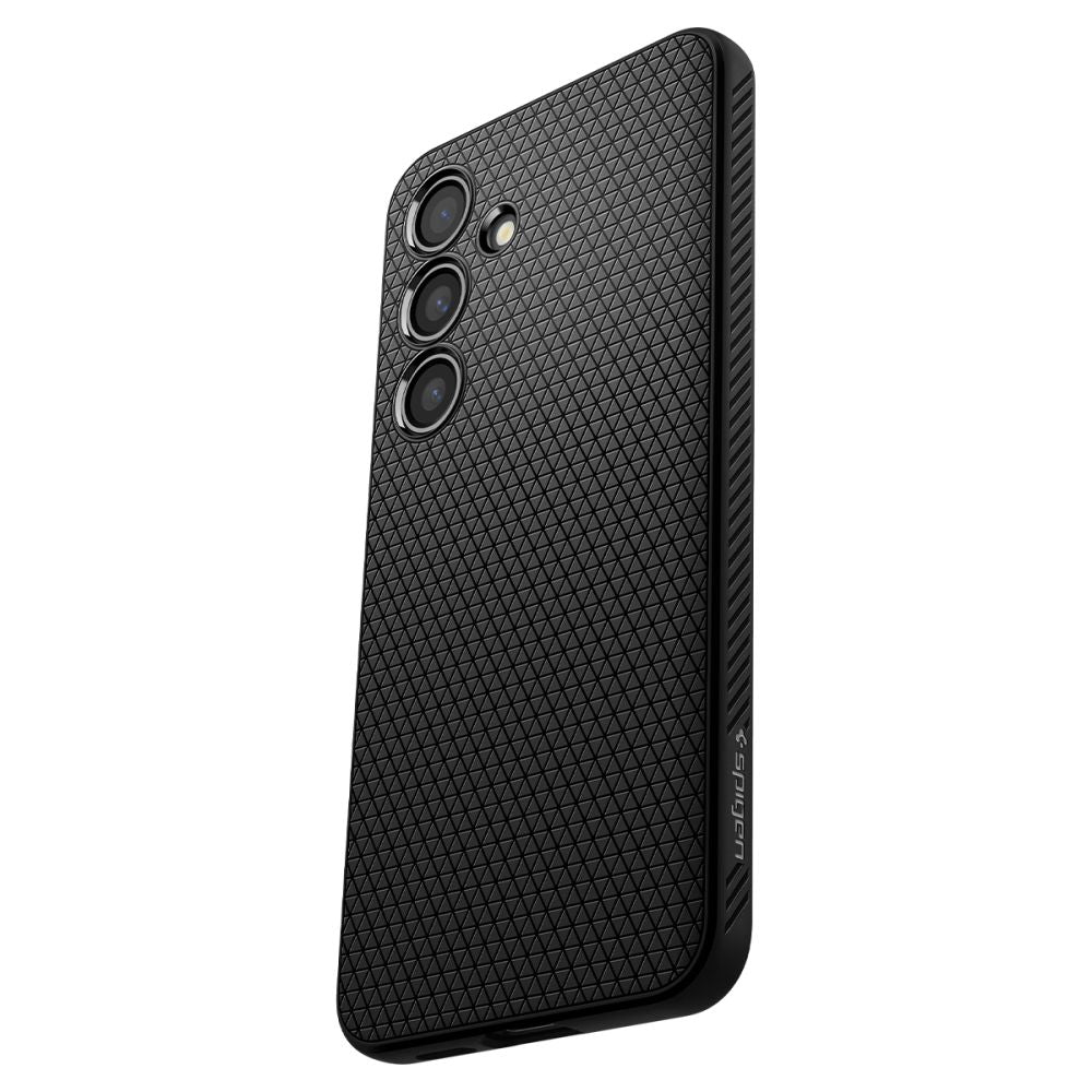 Case for Samsung Galaxy S24 S921, Spigen, Liquid Air, Black 