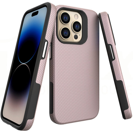 Futrola za Samsung Galaxy A15 5G A156 / A15 A155, Vmax, Triangle, Roze Zlatna