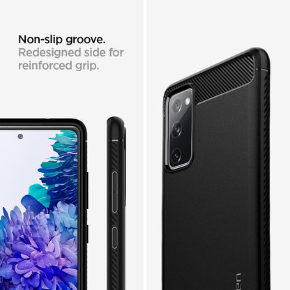 Futrola za Samsung Galaxy S20 FE 2022 G781 / S20 FE 5G G781 / S20 FE G780, Spigen, Rugged Armor, Crna