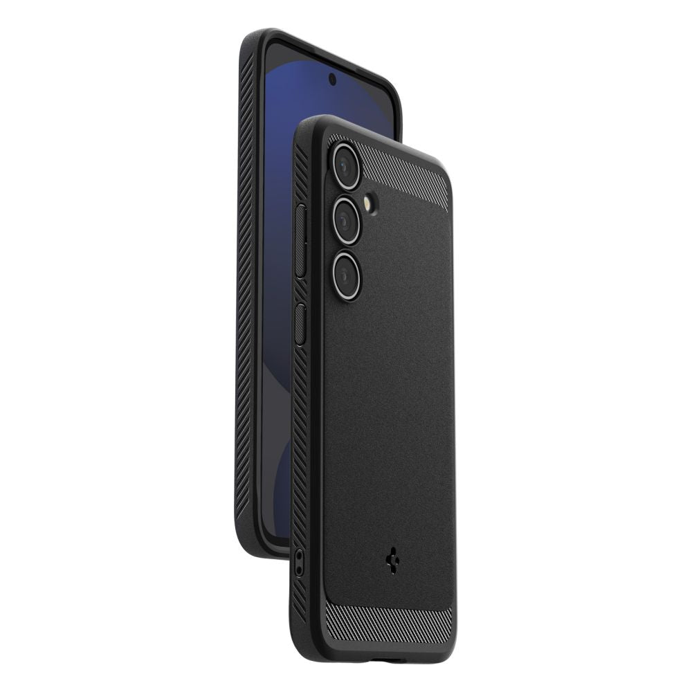 Case for Samsung Galaxy S24 FE S721, Spigen, Rugged Armor, Black ACS08578 