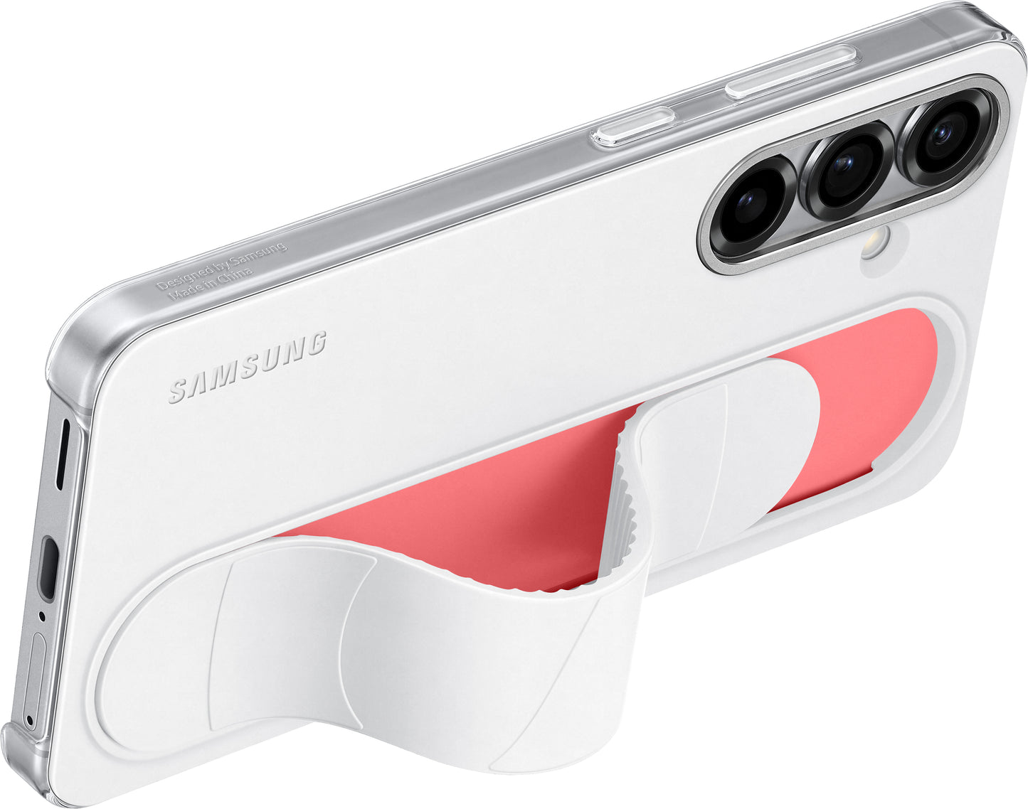 Futrola za Samsung Galaxy S25 S931, Standing Grip, Bela EF-GS931CWEGWW