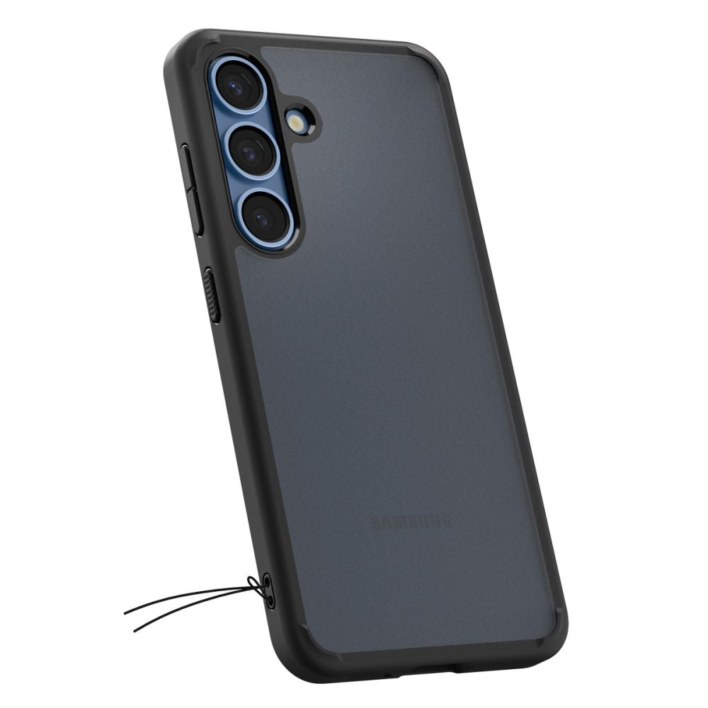 Futrola za Samsung Galaxy S25 S931, Spigen, Ultra Hybrid, Crna Satenska ACS09007