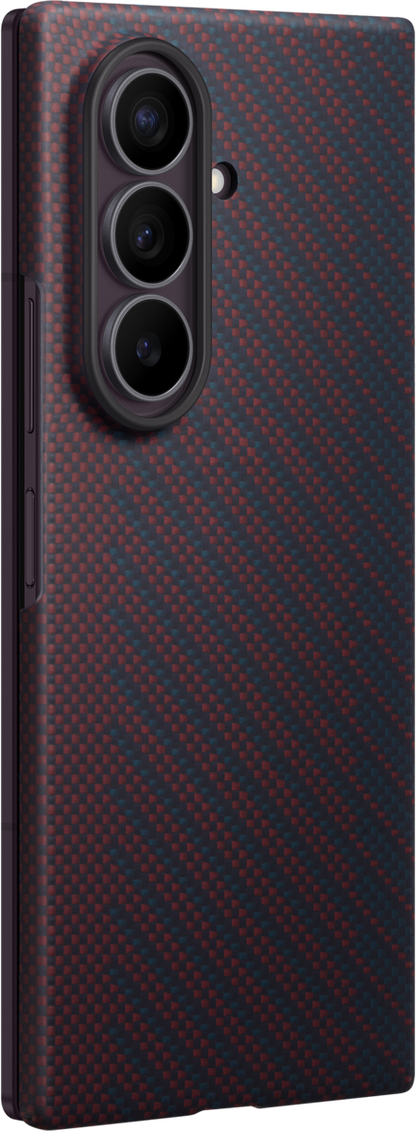 Futrola za Samsung Galaxy Z Fold8 Ultra F976, Carbon Magnet Case, Crvena EF-KF976SREGWW