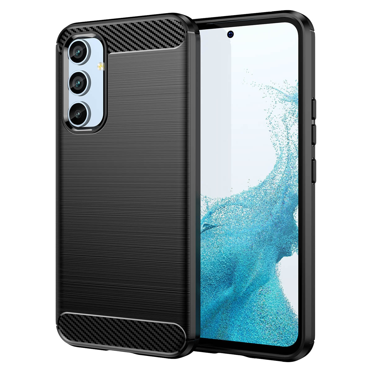 Futrola za Samsung Galaxy A54 A546, OEM, Karbon, Crna
