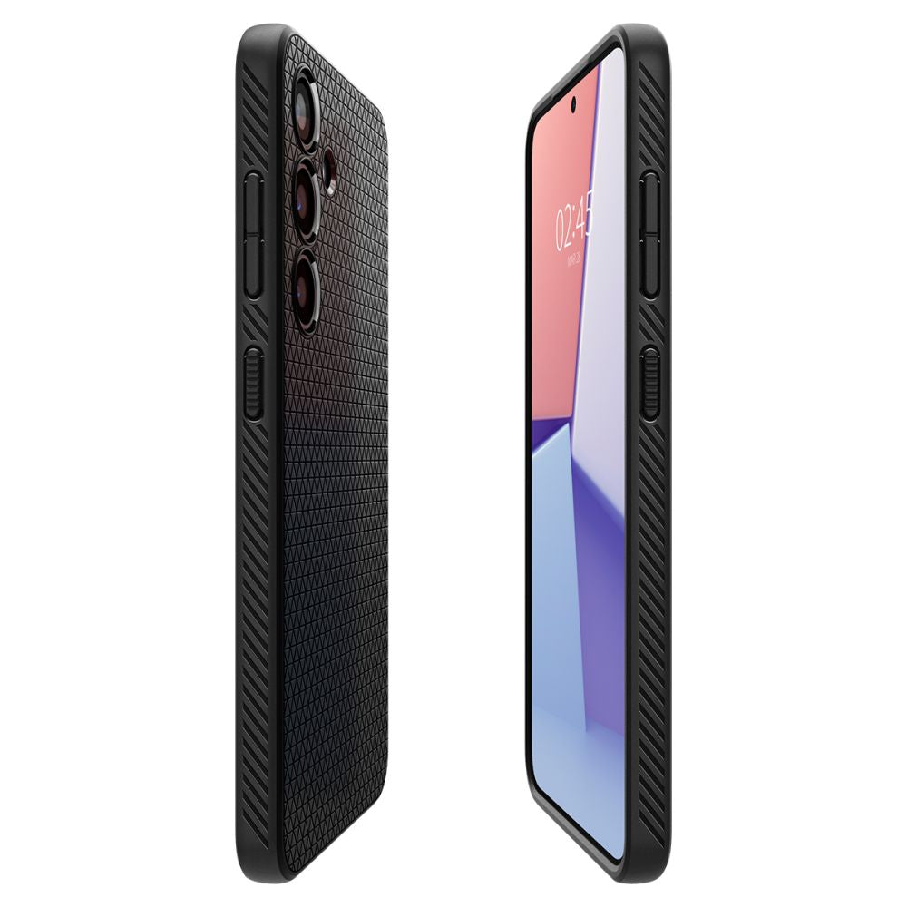 Case for Samsung Galaxy S24 S921, Spigen, Liquid Air, Black 