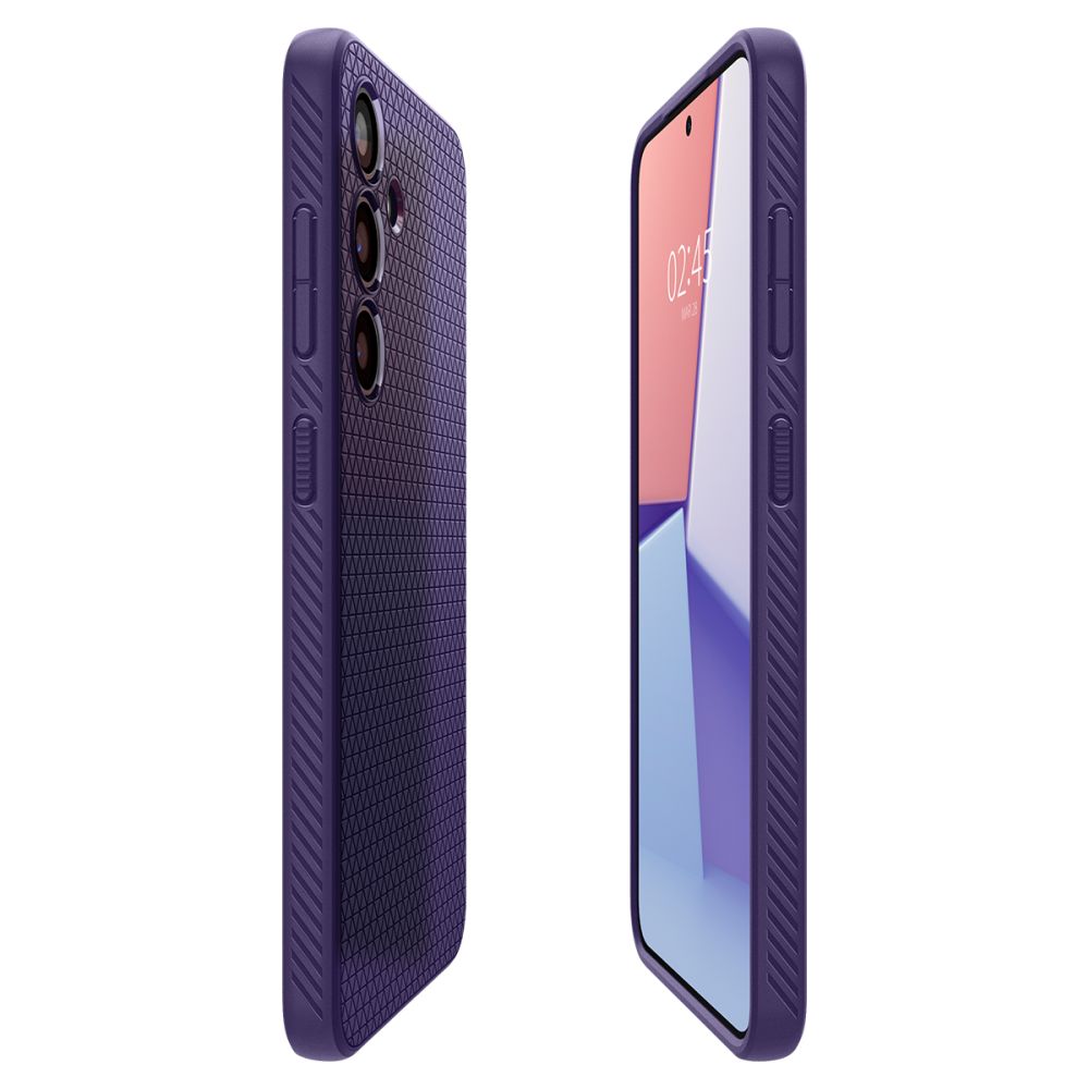 Case for Samsung Galaxy S24 S921, Spigen, Liquid Air, Purple ACS07451 