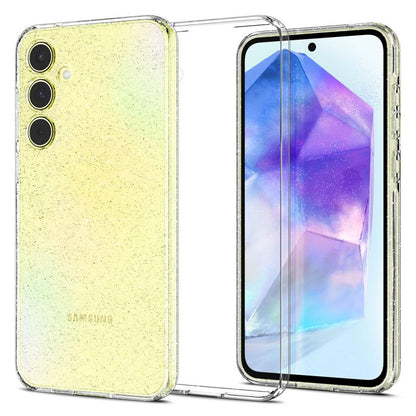 Futrola za Samsung Galaxy A55 5G A556, Spigen, Liquid Crystal Glitter, Providna ACS07538