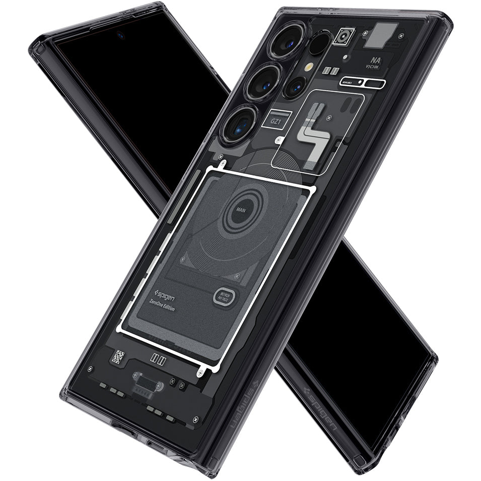 Futrola za Samsung Galaxy S24 Ultra S928, Spigen, Ultra Hybrid Zero One, Crna