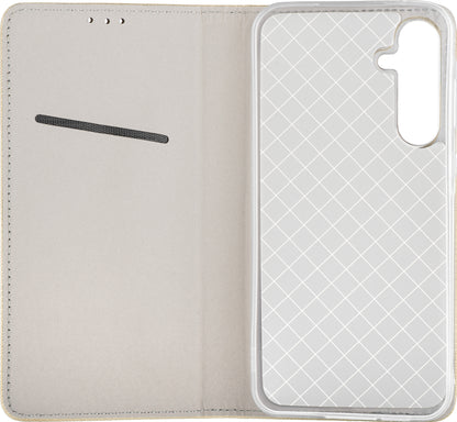 Futrola za Samsung Galaxy A16 5G A166 / A16 4G A165, OEM, Smart Magnet, Zlatna