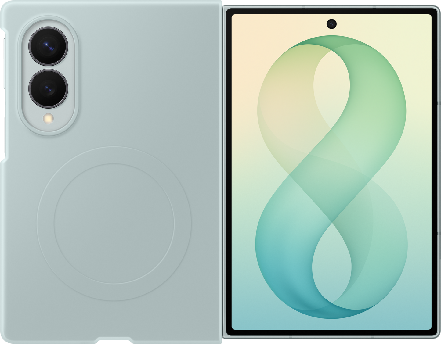 Futrola za Samsung Galaxy Z Fold8 F971, Silicone Magnet Case, Zelena EF-EF971CGEGWW