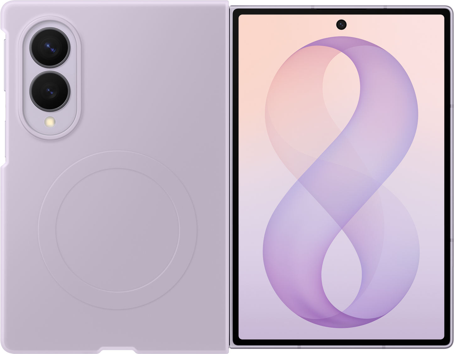 Futrola za Samsung Galaxy Z Fold8 F971, Silicone Magnet Case, Ljubičasta EF-EF971CVEGWW