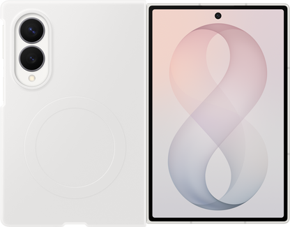 Futrola za Samsung Galaxy Z Fold8 F971, Silicone Magnet Case, Bela EF-EF971CWEGWW