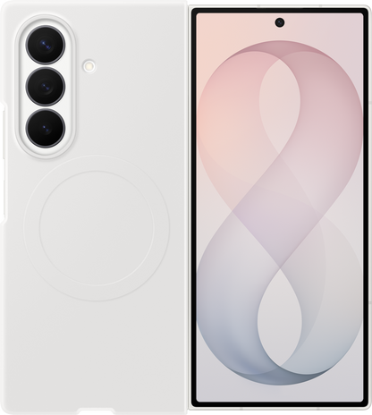 Futrola za Samsung Galaxy Z Fold8 Ultra F976, Silicone Magnet Case, Bela EF-EF976CWEGWW