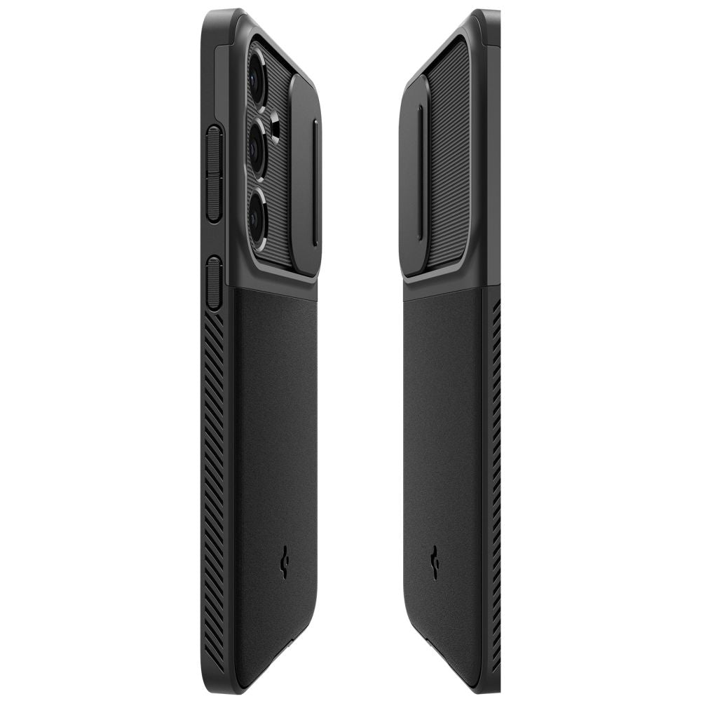 Futrola za Samsung Galaxy S24 FE S721, Spigen, OPTIK ARMOR, Crna