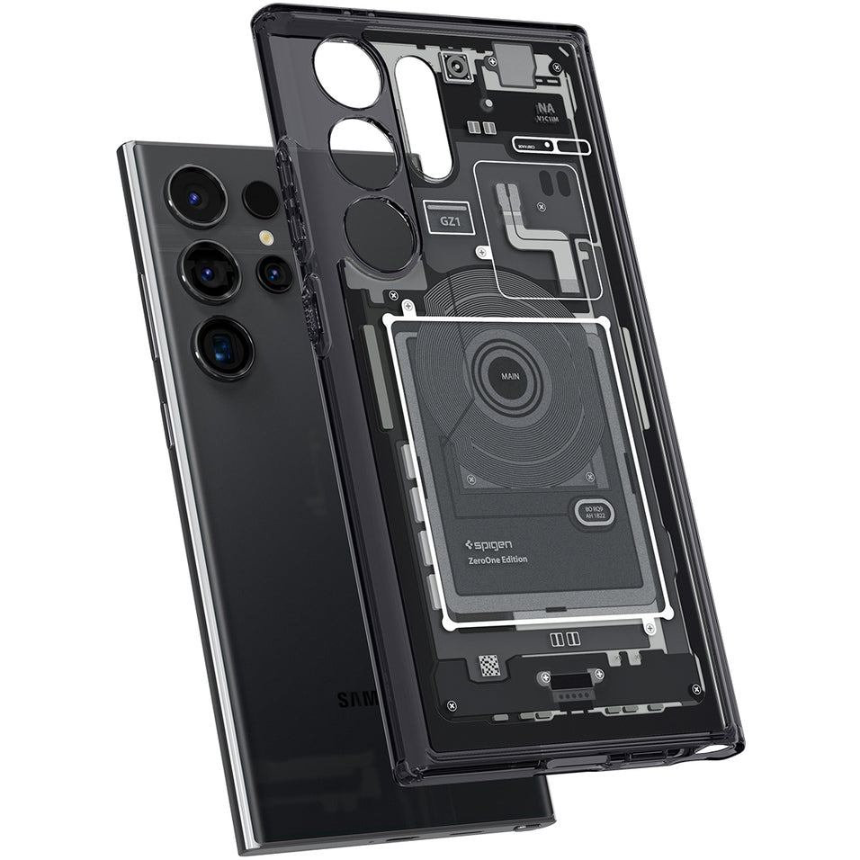 Futrola za Samsung Galaxy S24 Ultra S928, Spigen, Ultra Hybrid Zero One, Crna